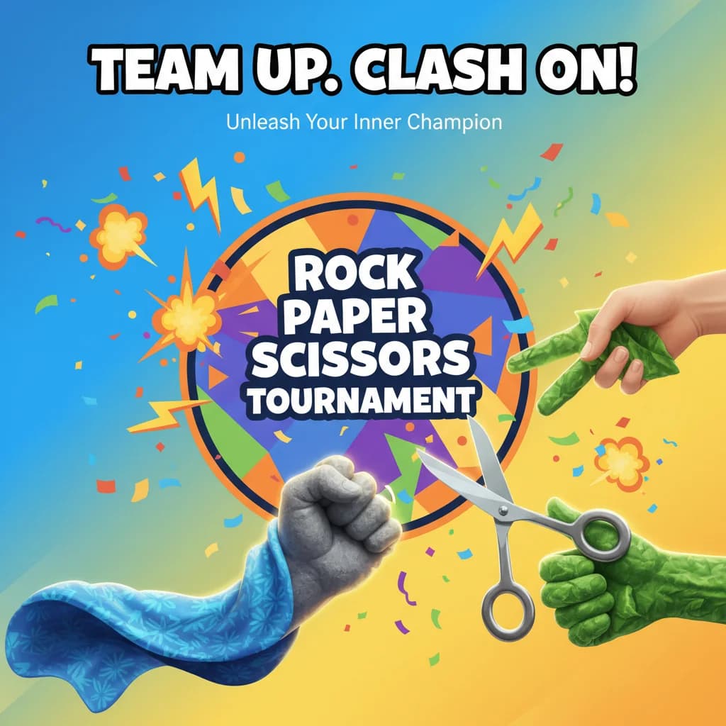 Rock Paper Scissors Icebreaker: Tournament Guide & Interactive Tool