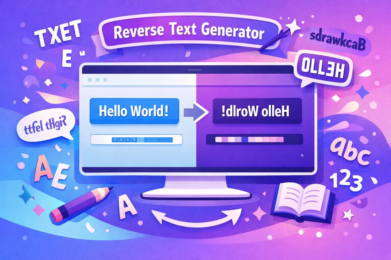 Reverse Text Generator: Free Backwards Text Tool (2026)
