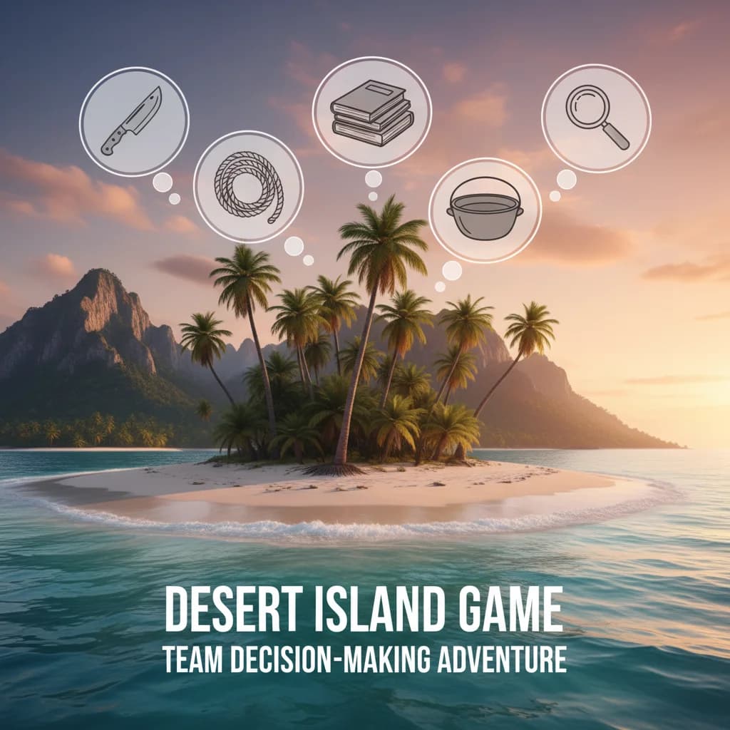 Desert Island Icebreaker for Teams: Rules + Generator (2026)